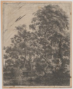 Un petit pont sur un ruisseau, 17ème siècle