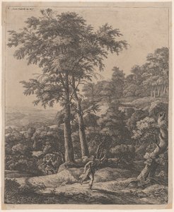 Apollon et Daphné, 17ème siècle - Anthonie Waterloo