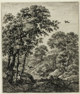 Elias dans le désert, extrait de Six paysages de l