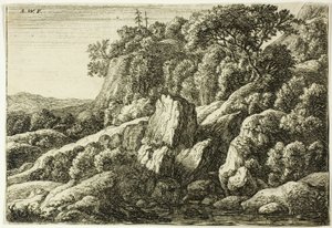 Paysage rocheux