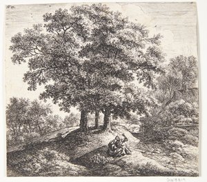 Homme et femme assis près d