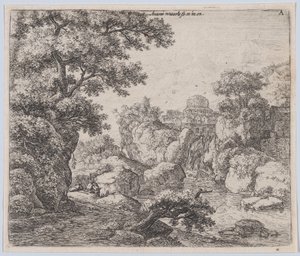 Le dôme et la cascade, 17ème siècle