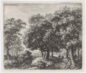 Le Chemin forestier Les Deux Cavaliers, 17ème siècle