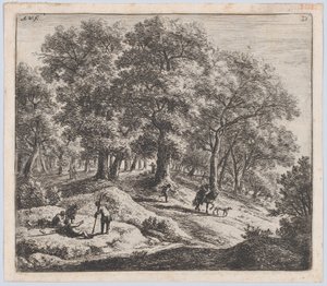 Les Chasseurs - Anthonie Waterloo