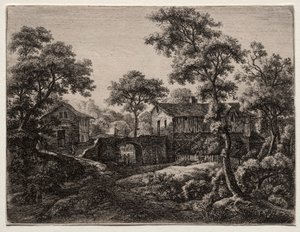 Douze paysages (H.95-106): La porte
