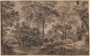 Paysage Boisé - Anthonie Waterloo