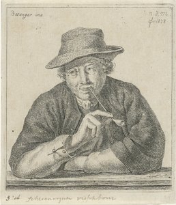 Homme fumant - Anthonie Willem Hendrik Nolthenius de Man