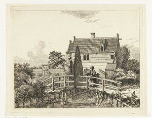 Jan Hanzenpad buiten de Raampoort - Anthonie van den Bos
