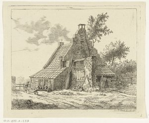Ruine de la maison Snaatburg à Maarssen - Anthonie van den Bos