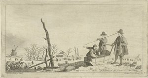 Personnages près d