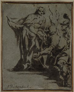 Une scène de la mythologie classique, 1600s - Anthonis Sallaert