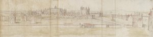 Palais de Hampton Court depuis le nord