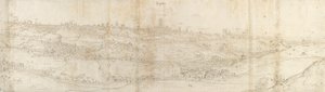 Vue panoramique de Ségovie depuis l