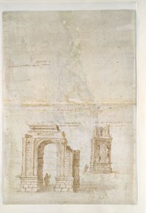 Vue panoramique de Tarragone depuis le sud vers la mer (vers 1560) - Anthonis van den Wyngaerde