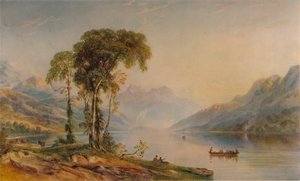 Ben Venue depuis Loch Achray, 1840, 1935