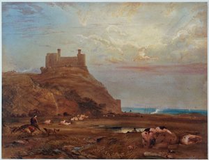 Château de Harlech - Anthony Vandyke Copley Fielding
