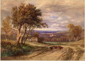 Prieuré de Lanercost - Anthony Vandyke Copley Fielding