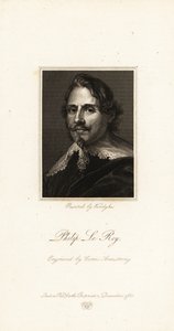 Portrait du Baron Philippe Le Roy, diplomate flamand - Anthony van (after) Dyck