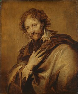 Portrait de Peter Paul Rubens (1577-1640), c.1630-50 - Anthony van (after) Dyck