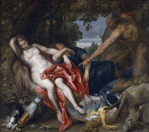 Diane et ses nymphes surprises par un satyre