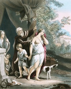 Agar et son fils partent