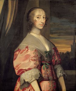 Lady Hoghton, épouse du premier baronnet, 17ème siècle