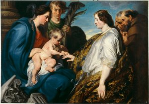 Le mariage mystique de sainte Catherine