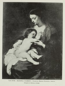 Madone et enfant - Anthony van Dyck