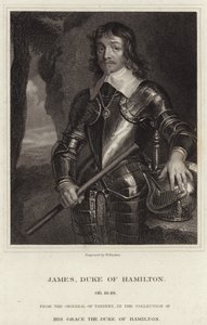 Portrait de James Hamilton, duc de Hamilton - Anthony van Dyck