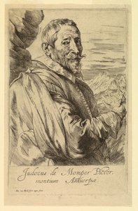 Portrait de Josse de Momper, des Icones Principum Virorum
