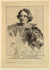 Portrait de Justus Sustermans, des Icones Principum Virorum