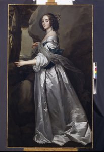 Portrait de Lady Frances Cranfield, Lady Buckhurst, plus tard comtesse de Dorset, c.1637-50