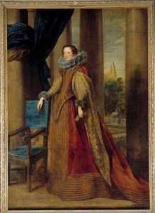 Portrait présumé de la marquise Geromina Spinola Doria, de Gênes - Anthony van Dyck