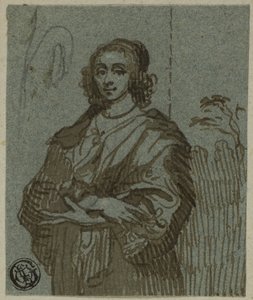 Femme aux trois quarts avec les bras croisés - Anthony van Dyck