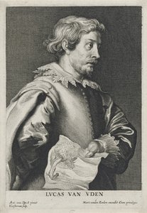 Lucas van Uden, 1630-1640 gravure de Lucus Vorsterman (1595-1675)