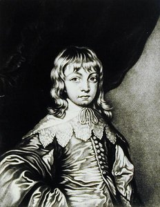 Portrait de George, duc de Buckingham (1592-1628) gravé par Robert Dunkarton (1744-c.1817) de Illustrious Characters in British History