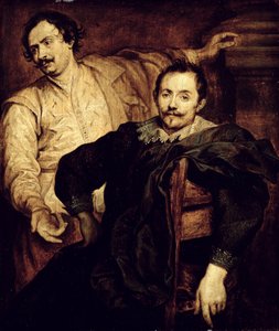 Double portrait des frères de Wael Lucas et Cornelis