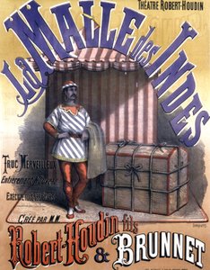Spectacle de magie par Robert Houdin fils et Brunnet, fin du 19ème siècle