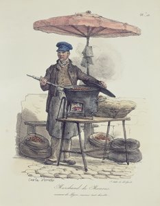 Vendeur de châtaignes