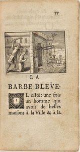 Antoine Clouzier - La Barbe bleüe (Charles Perrault, Les Contes de ma mère l