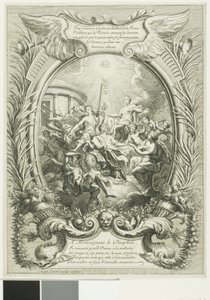 Allégorie de la gloire du Dauphin - Antoine Coypel