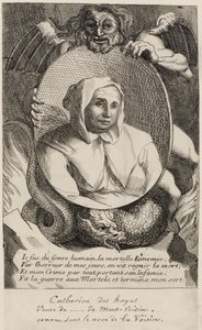 Catherine Deshayes (Monvoisin, dite «La Voisin») 1680 - Antoine Coypel