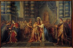 Cléopâtre avalant le poison - Antoine Coypel