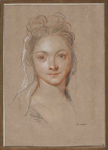 Jeune femme de face - Antoine Coypel