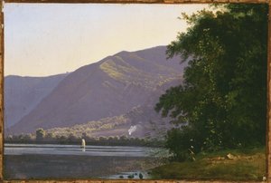 Vue du lac de Nemi
