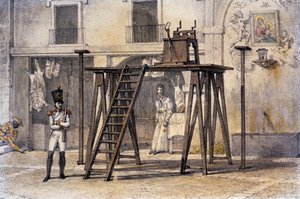 Plateforme (pour pilori)