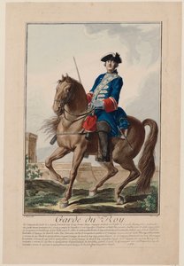 Garde du roi, 1756 - Antoine Jean De Fehrt