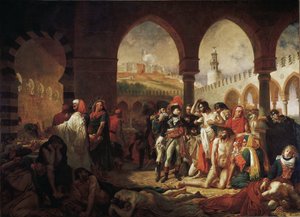 Bonaparte visitant les pestiférés de Jaffa