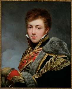 French: Portrait du comte Honoré de La Riboisière (1788-1868) - Antoine Jean Gros
