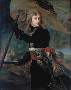 Napoléon Bonaparte sur le pont d